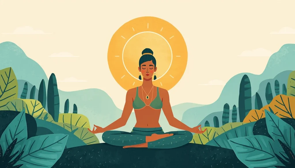 Pessoa meditando em ambiente tranquilo — guia completo de saúde mental 7 passos para cuidar da mente