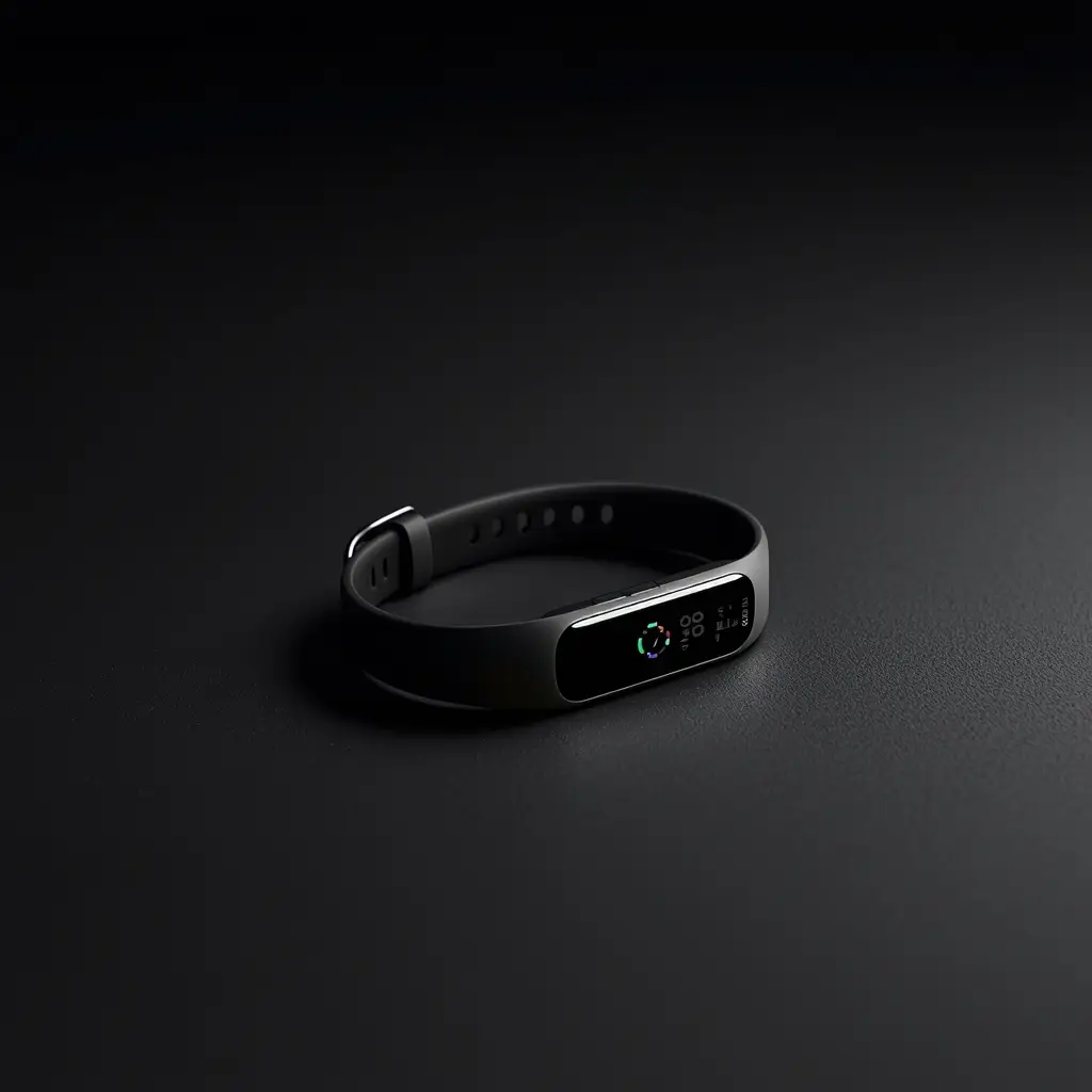 Smartband rastreador de sono no pulso — monitorar fases do sono para perceber por que acorda cansado