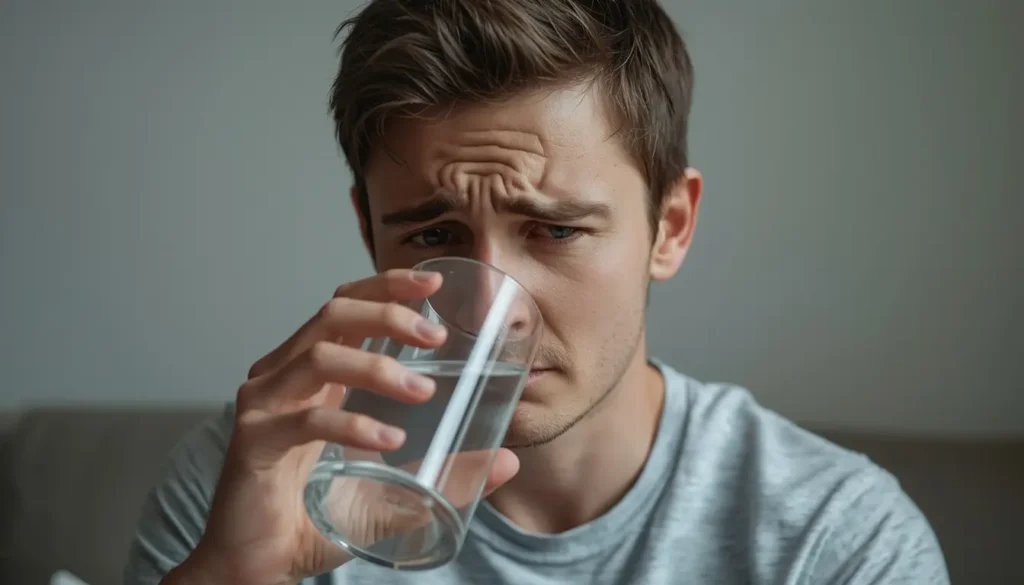 Pessoa com sede excessiva e cansaço — sintomas da diabetes 10 sinais de alerta que não devem ser ignorados